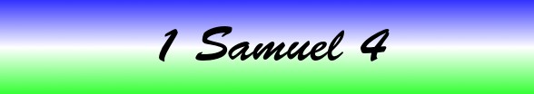 1 Samuel Chapter 4