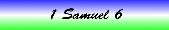 1 Samuel Chapter 6