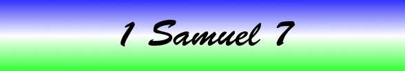 1 Samuel Chapter 7
