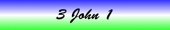 3 John Chapter 1