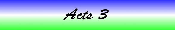 Acts Chapter 3