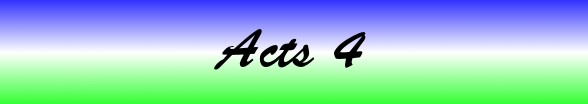 Acts Chapter 4