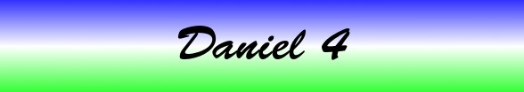 Daniel Chapter 4