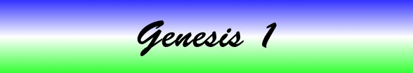 Genesis Chapter 1