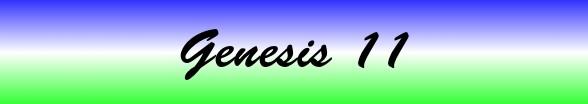Genesis Chapter 11