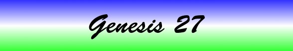 Genesis Chapter 27