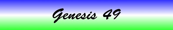 Genesis Chapter 49