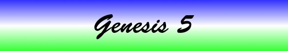 Genesis Chapter 5