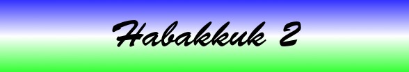 Habakkuk Chapter 2