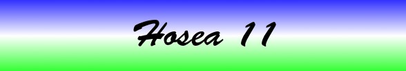 Hosea Chapter 11