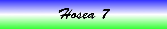 Hosea Chapter 7