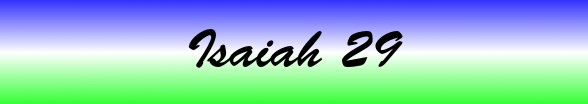 Isaiah Chapter 29