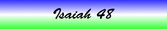 Isaiah Chapter 48