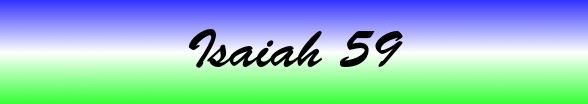 Isaiah Chapter 59