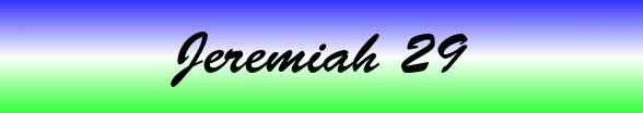 Jeremiah Chapter 29