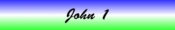 John Chapter 1
