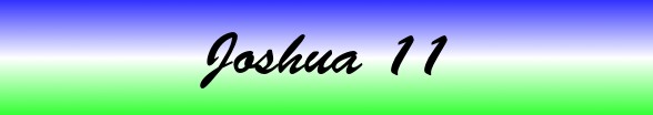 Joshua Chapter 11