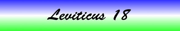 Leviticus Chapter 18
