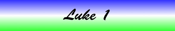 Luke Chapter 1