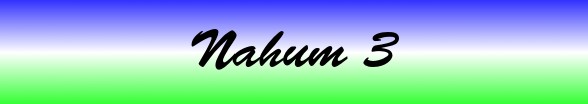 Nahum Chapter 3