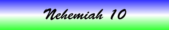 Nehemiah Chapter 10