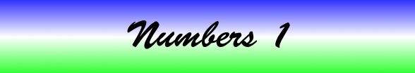 Numbers Chapter 1