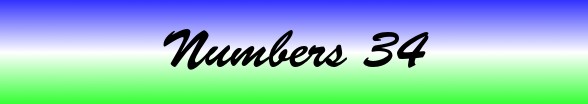 Numbers Chapter 34