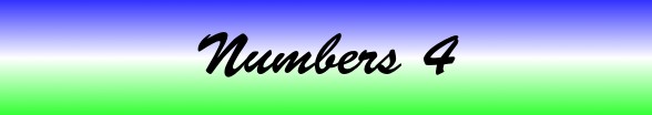 Numbers Chapter 4
