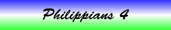 Philippians Chapter 4