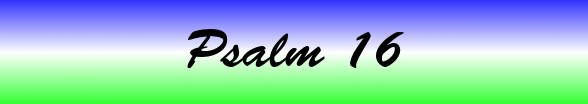 Psalms Chapter 16
