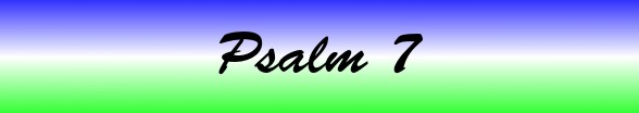Psalms Chapter 7